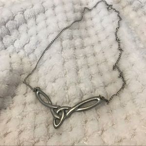 Celtic knot necklace